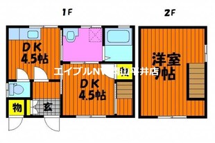 メゾンラフレーズⅡの物件間取画像